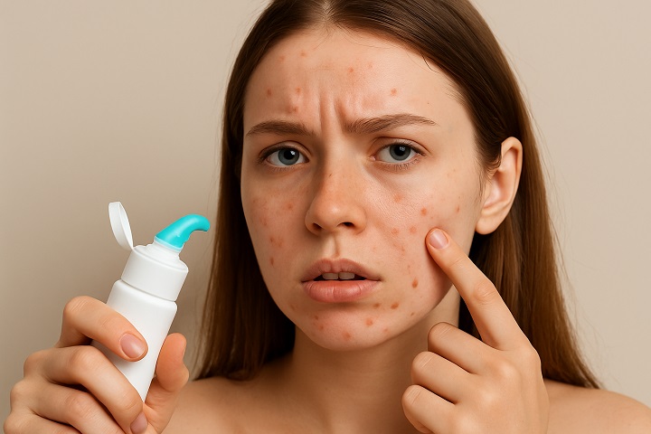 آیا استفاده از خمیردندان برای درمان جوش صورت مفید است؟ (بررسی علمی + جایگزین‌ها)